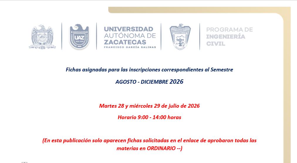 Ingeniería Civil UAZ